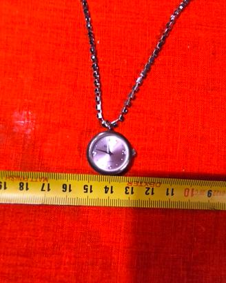 GianVix Orologio Da Taschino O Collanina Vintage Q
