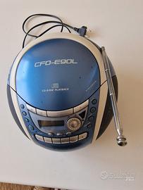 Registratore radio/lettore CD  Sony CFD-E90L