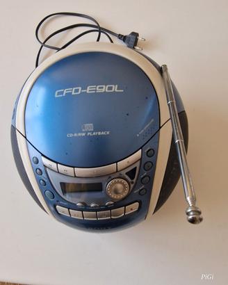 Registratore radio/lettore CD  Sony CFD-E90L