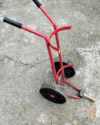 Carrello porta estintore