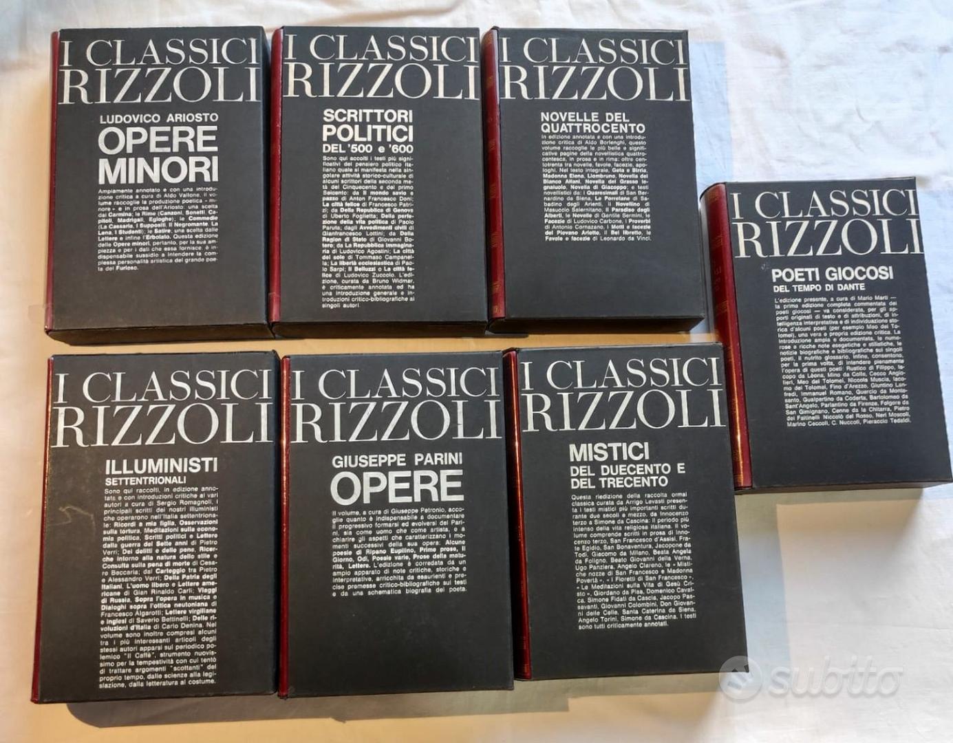 Set di 3 libri Grandi Classici BUR Rizzoli - Libri e Riviste In