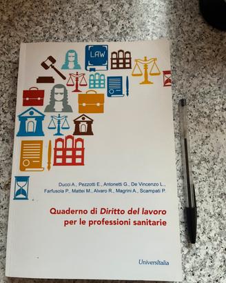 Diritto del lavoro per prof. sanitarie 2021