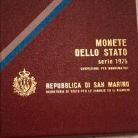 Monete dello Stato 1975 Repubblica di San Marino 