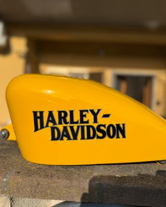 Serbatoio Harley-Davidson 883 – Dipinto a mano