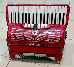 Fisarmonica G. Verde 80 bassi 3 voci