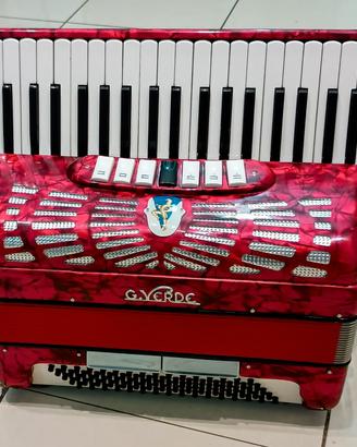 Fisarmonica G. Verde 80 bassi 3 voci