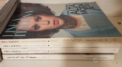 Riviste Linea italiana metà anni 70