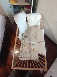 Lettino completo di accessori