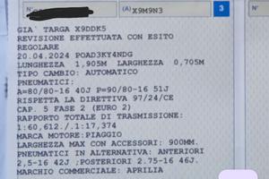 Scooter Aprilia Scarabeo 50