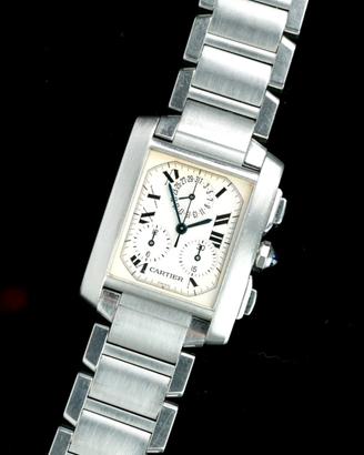 Cartier Tank Française Chronograph XL – Ref. 2303