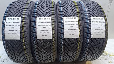 4 GOMME 185 55 16 CONTINENTAL INV RIF3809