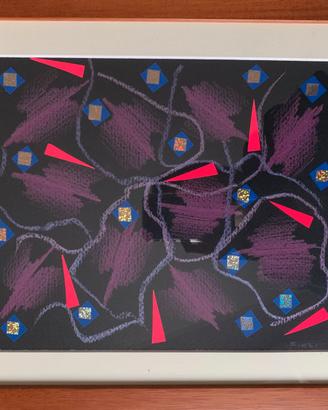 Ennio Finzi tecnica mista e collage 2013