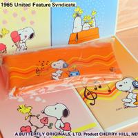 SNOOPY Vintage 1980-84 Quaderni Rubriche Astuccio