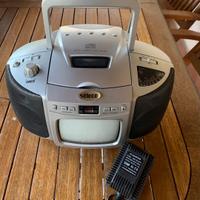 Stereo porabile con TV Seleco