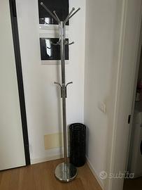 PREMIER Housewares Appendiabiti da Pavimento cromo