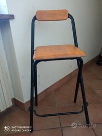 sgabello pieghevole 