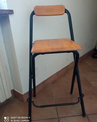 sgabello pieghevole 