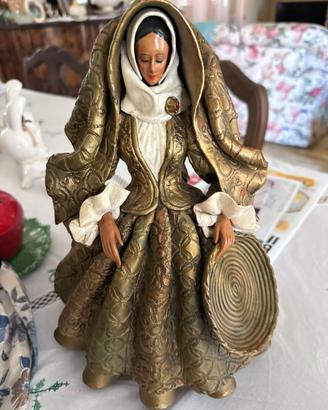 Statuetta in ceramica Sarda arigianale A.Spiga