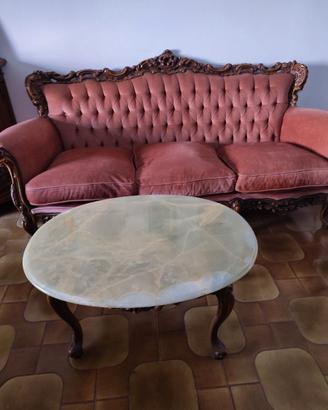 Salotto in stile barocco 6 pezzi