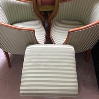 Set Poltroncine pozzetto + sgabello