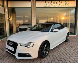 Audi A5 Cabrio 2.0 tdi 190cv S-line, Navi, Pelle, 