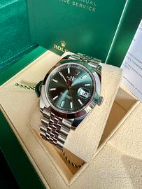 Rolex Datejust 126300 Green dial
