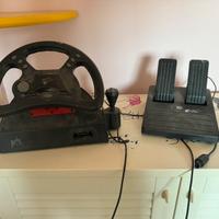 Volante e pedaliera per Nintendo 64