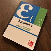 Libro Epsilon 1 Primo corso di Analisi Matematica