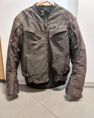 giacca moto OJ nera