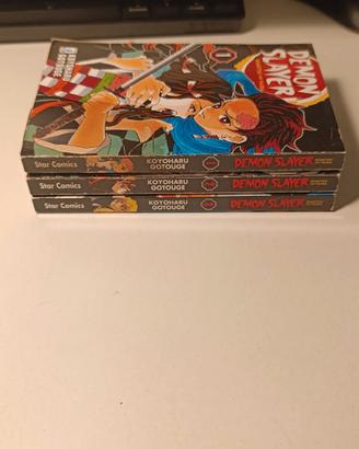 Demon Slayer – Volumi 1, 2 e 3