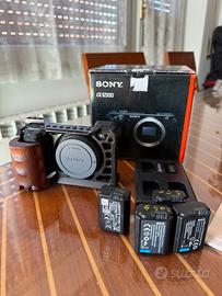 Sony a6500 aps-c con cage smallrig