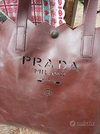 Borsa in pelle Prada