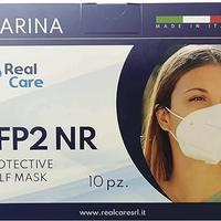 Real Care 10 Mascherine FFP2 NR MADE IN ITALY 