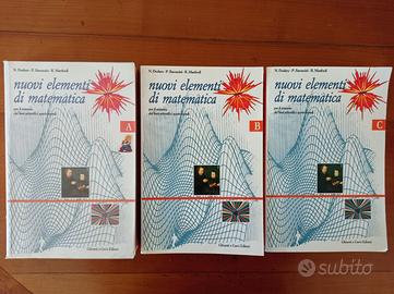 Nuovi elementi di Matematica A+B+C/corso per Licei