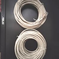 Cavo patch di Cat-5e con connettori RJ45 di 15 m