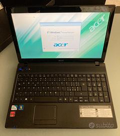 PC Acer Aspire 5742ZG - 15.6” 8GB 320 GB HDD