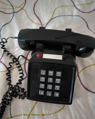 Cellulare fisso stile  vintage nero a tasti
