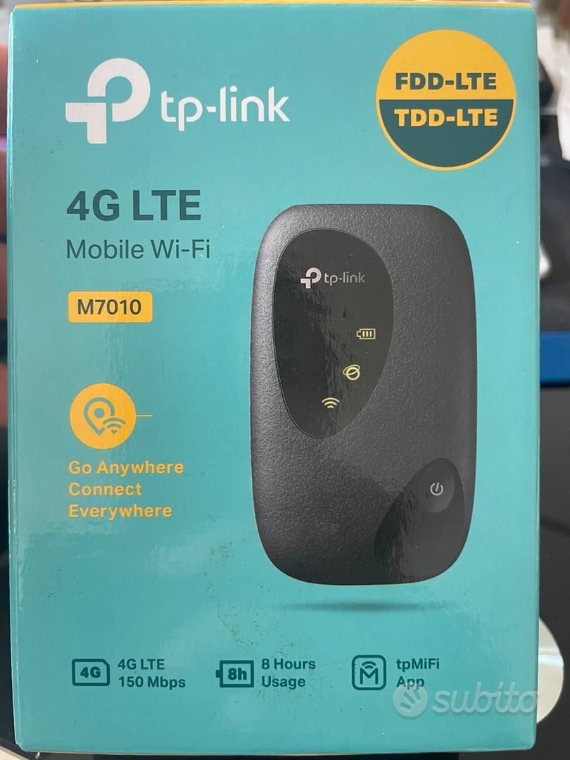 Routeur 4G Mobile TP-Link M7010 – WiFi Nomade, Batterie 2000 MAh, Neuf