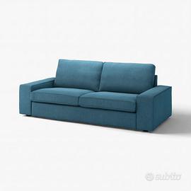 Divano Ikea Kivik + pouf contenitore 