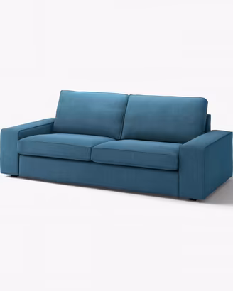 Divano Ikea Kivik + pouf contenitore 
