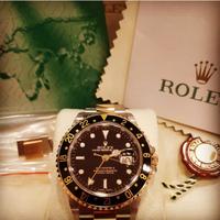 Rolex gmt master acciaio oro