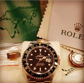 Rolex gmt master acciaio oro