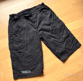Sparco Cargo Shorts Neri