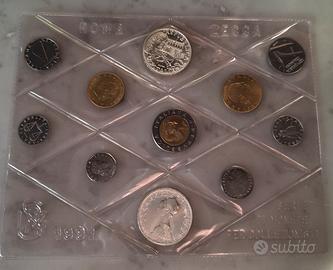 Monete 1991 Serie Divisionale Italiana 