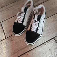 Vans Old Skool bicolore - nero  bianco tg. 41
