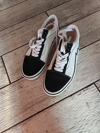 Vans Old Skool bicolore - nero  bianco tg. 41