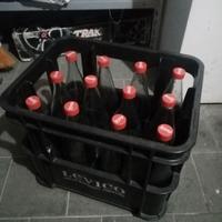 Cassetta bottiglie in Pvc con 12 bottiglie