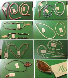 collane artigianali e spilla