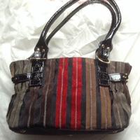 Borsa Gianni Conti nera e portafoglio