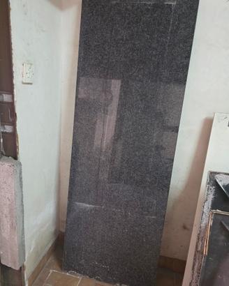 Lastra di marmo nero/grigio